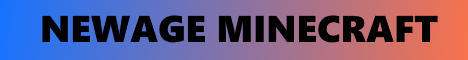 banner for NewAge Minecraft server
