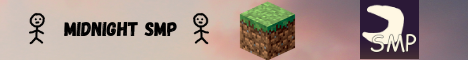 banner for Midnight SMP server