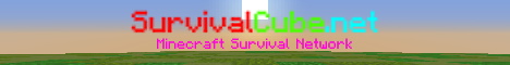 banner for SurvivalCube server