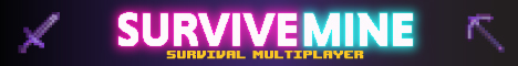 banner for SurviveMine server