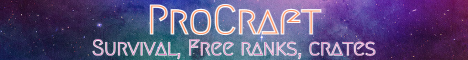banner for ProCraft server