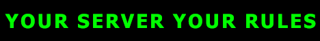 banner for YourServerYourRules server