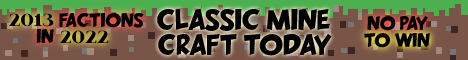 banner for Classic MC Today server