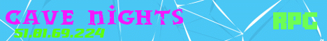 banner for Cave Nights server