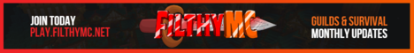 banner for FilthyMC Network server
