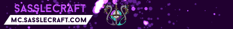 banner for SassleCraft server