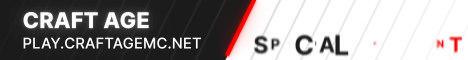 banner for CraftAge server