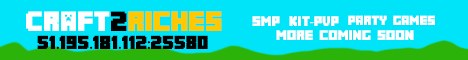banner for Craft2Riches server