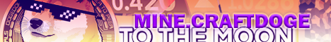 banner for CraftDoge server