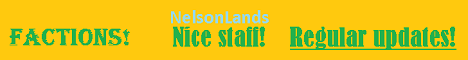 banner for NelsonLands server
