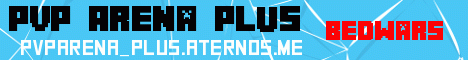 banner for PvPArenaPLUS server
