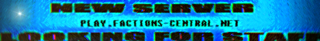 banner for Factions-Central server