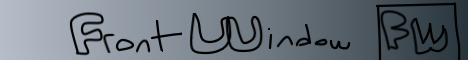 banner for frontwindow server