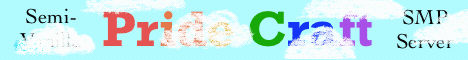 banner for PrideCraft server