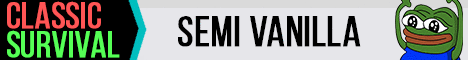 banner for ClassicSurvival server