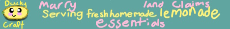 banner for DuckyCraft server