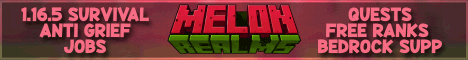 banner for Melon Realms server