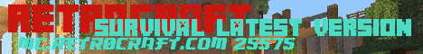 banner for Retr0craft server