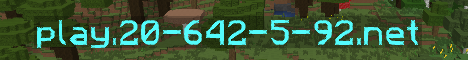 banner for play.20-642-5-92.net server