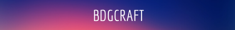 banner for The BDGCraft server