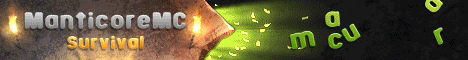 banner for ManticoreMC server