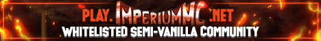 banner for ImperiumMC Whitelisted Survival server
