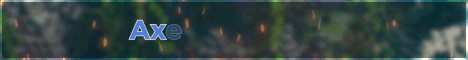 banner for Axeius eSports Minecraft Community server