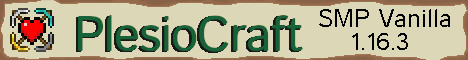 banner for PlesioCraft SMP Vanilla server
