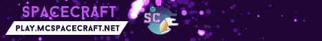 banner for SpaceCraft server