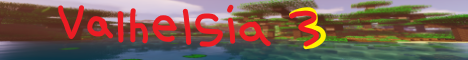 banner for Valhelsia 3 server