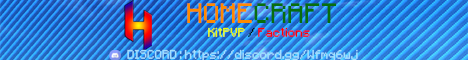banner for HomeCraft server