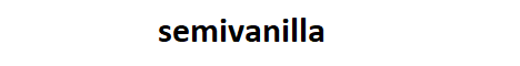 banner for Semivanilla server
