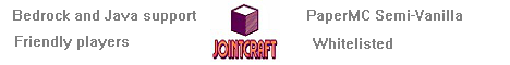 banner for JointCraft server