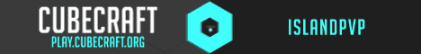 banner for CubeCraft server