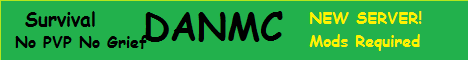banner for danmc Survival server