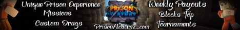 banner for Prison Alcatraz server