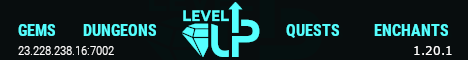 banner for Level Up server