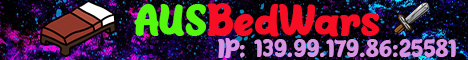 banner for AUS BedWars server
