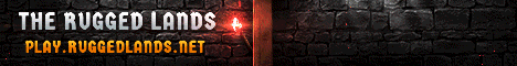 banner for The Rugged Lands server