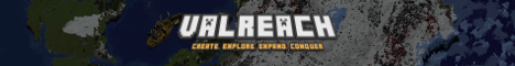 banner for World of New Valreach server