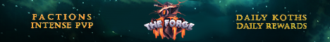 banner for TheForge Network server