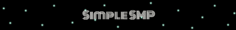 banner for Simple SMP server