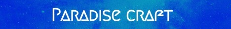 banner for Paradisecraft server
