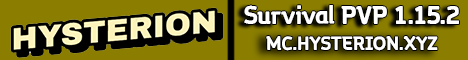 banner for Hysterion Network server