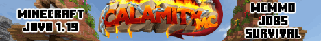 banner for CalamityMC server