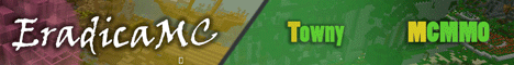 banner for EradicaMC server