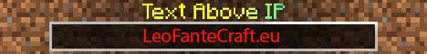 banner for LeoFanteCraft server