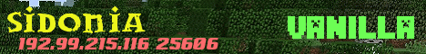 banner for Sidonia server
