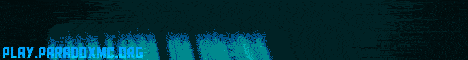 banner for ParadoxMC server