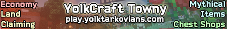 banner for YolkCraft server
